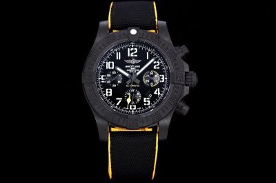 GF Factory Best Replica Breitling Avenger Hurricane  45mm Yellow Black Watch